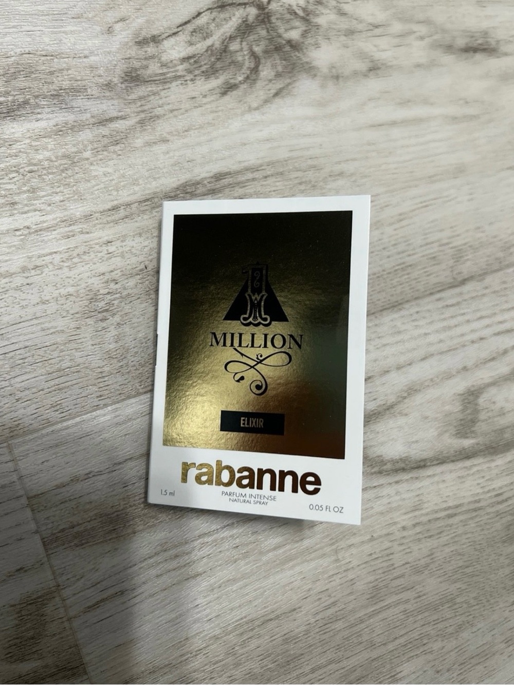 1 Million perfume sample